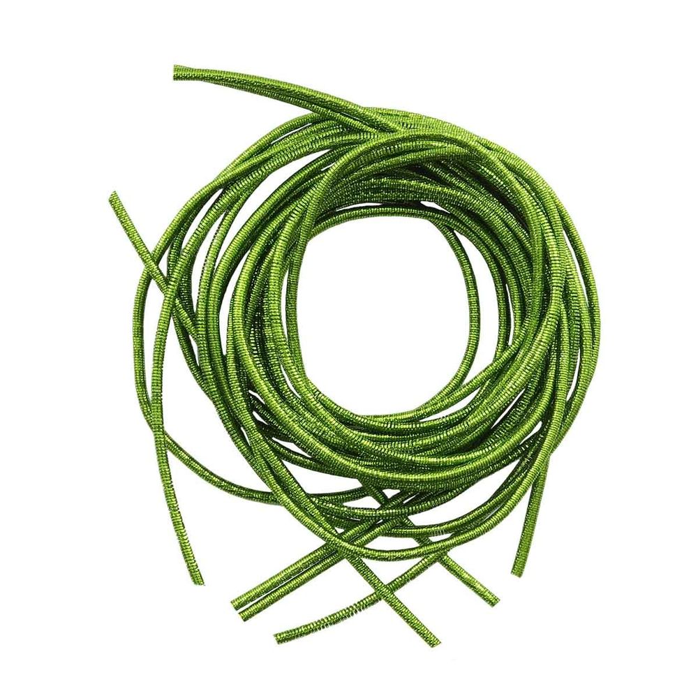 Канитель металлизированная Салатовый 1 мм, 5±0,1г