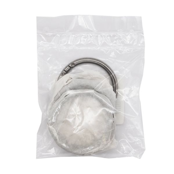 Кольцо разъемное металл на винтах 40 мм (50 мм внешн.), чер.никель, 4 шт, BIG