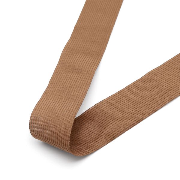 Тесьма (лента) окантовочная 33 мм / 100 метров, С671, 034 т.бежевый