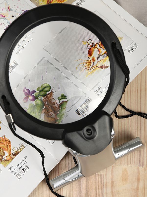 Лупа универсальная с подсветкой, MG 11B-1