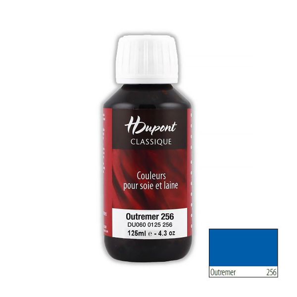 Краска для шелка H Dupont Classic, 125мл, 256 ультрамарин