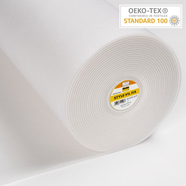 Флизелин клеевой с поролоном 235 г/м², 72 см / рул. 15 метров, бежевый, Freudenberg Style-Vil Fix