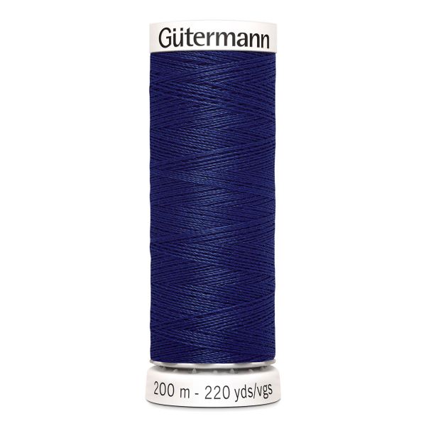 Нитки универсальные Gutermann Sew-all, 200м, 309 чернильный, 5 катушек