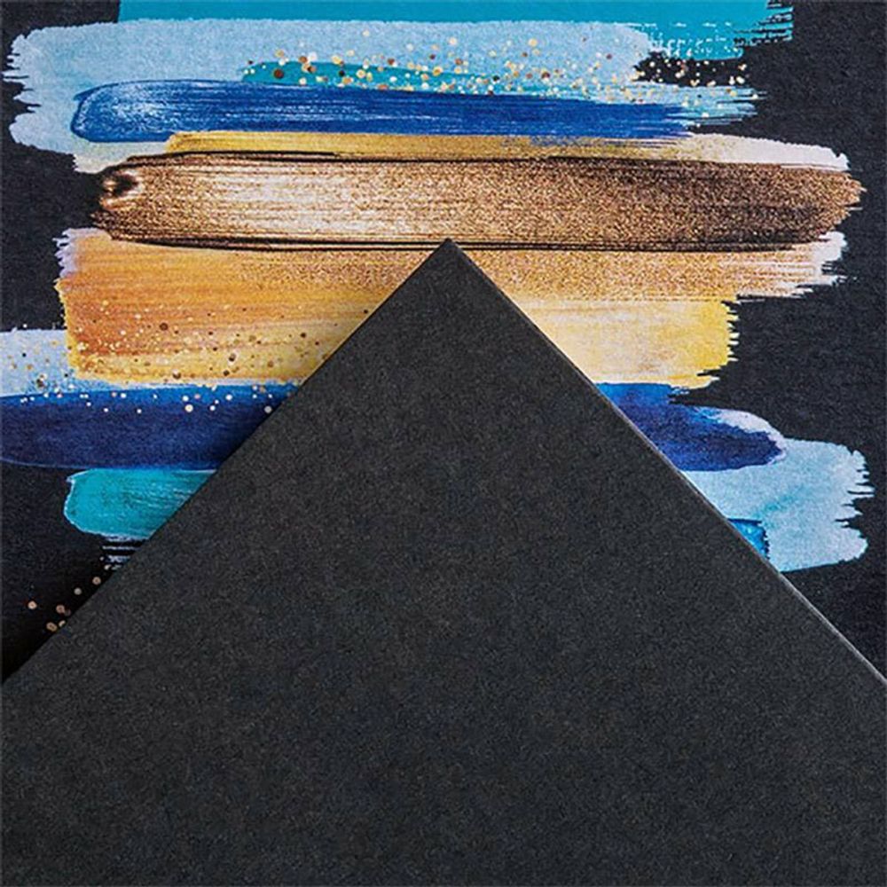 Альбом для смешанных техник Graduate Black 240 г/м², A4 склейка с одной стороны 20 л, Canson C31250P017