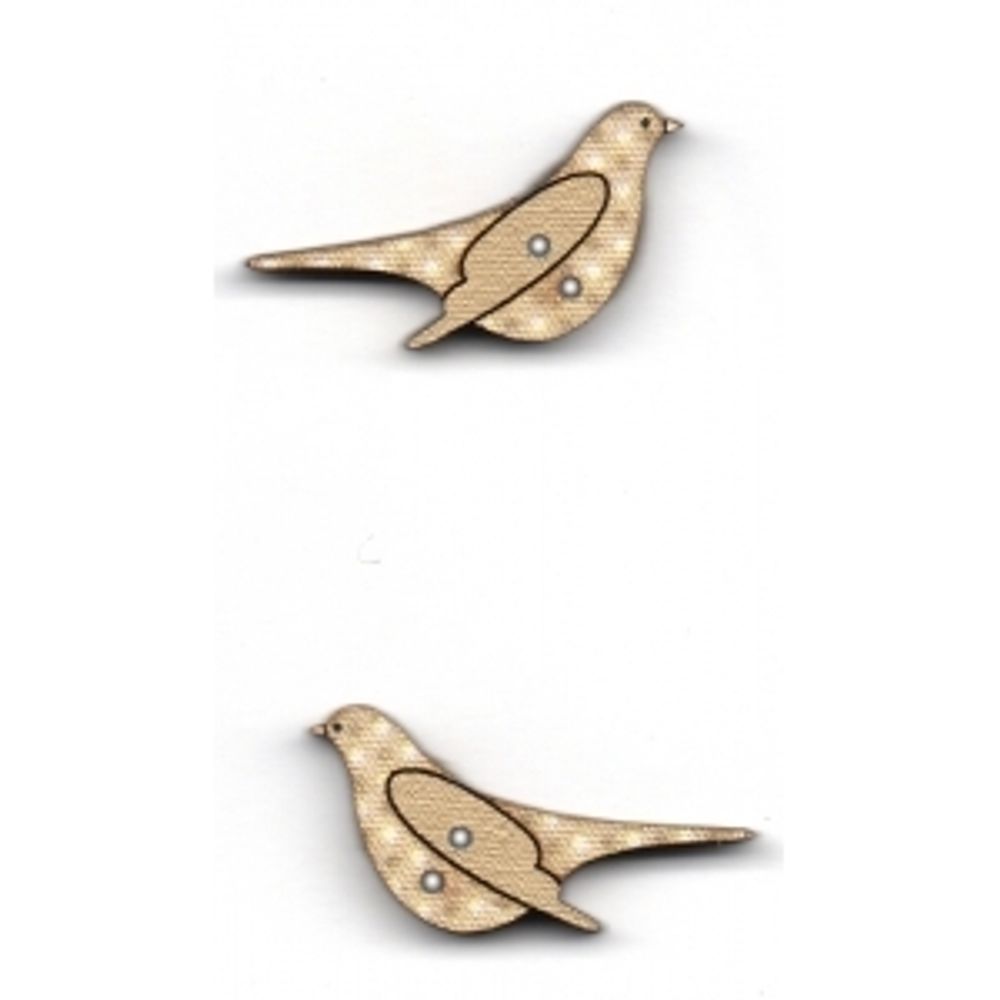 Украшения декоративные пуговицы Aurora, 1 шт, AU-B49817