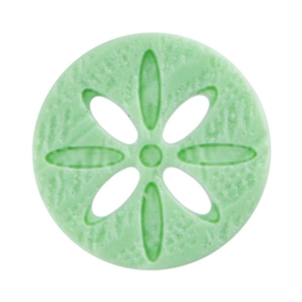 Пуговицы 4 прокола блузочные 11 мм, 36 шт, D532 св.салатовый, Gamma CRZ 0021