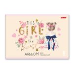 Альбом для рисования 100 г/м², A4 29х20.5 см, 8 л. на скобе, 20 шт, Маленькие радости 000682, Светоч 8АЛСК4_1_3_9