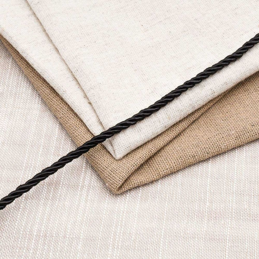 Шнур витой ⌀3.0 мм / 18,29м, 33 черный, 1AS-169