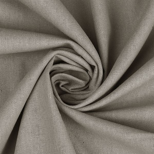 Льняная ткань 200 г/м², 140 см / 5 метров, TBY.Li.1009.73.5, цв.73 св.серый