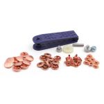 Кнопка Альфа (S-образная) ⌀15.0 мм, 10 шт, латунь, медный, 10 шт, Prym