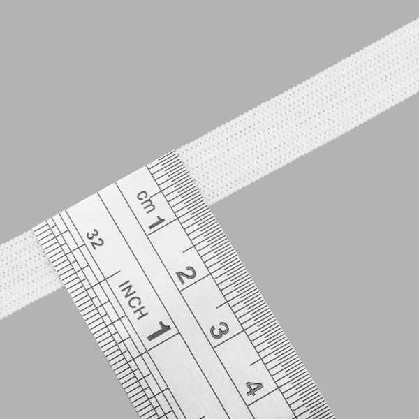 Резинка бельевая (стандартная) вязаная 10.0 мм / 40 метров, ТВ-10, белый