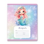 Тетрадь ученическая школьная, A5 12 л. на скобе 65 г/м², белизна 100% 25 шт линия, 01440 Забавные игрушки, Светоч Т178