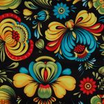 Габардин 140 г/м², 150 см / 1 метр, T.4000.17.1, цв.черный