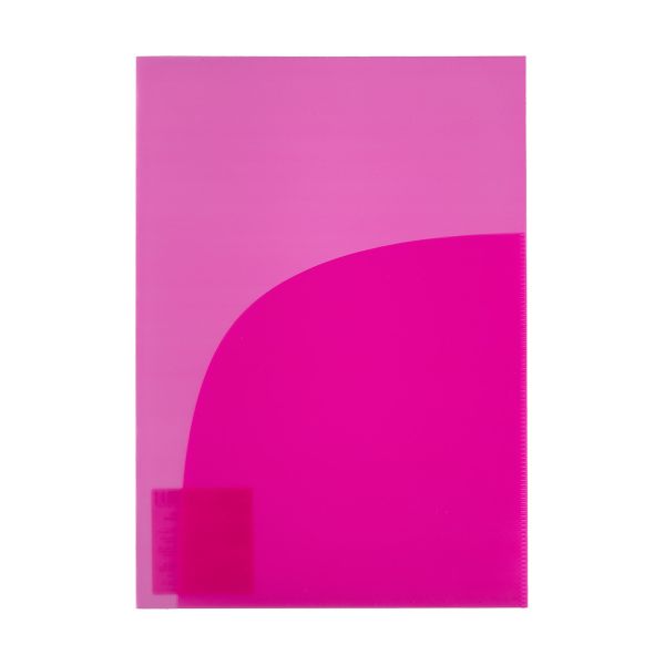 Папка-уголок (2 кармана) A4 180 мкм волокно, 20 шт, розовый EC210030213, Expert Complete