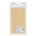 Канва страмин мелкая, 45х45±2 см, желтый, Gamma K01R