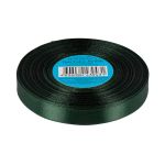 Лента атласная 1-сторонняя 12.0 мм / 33±2 метра, №036 т-изумрудный, в термоплёнке, Gamma