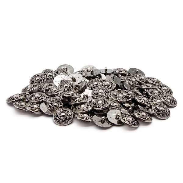 Пуговицы на ножке 40L (AS), 72 шт