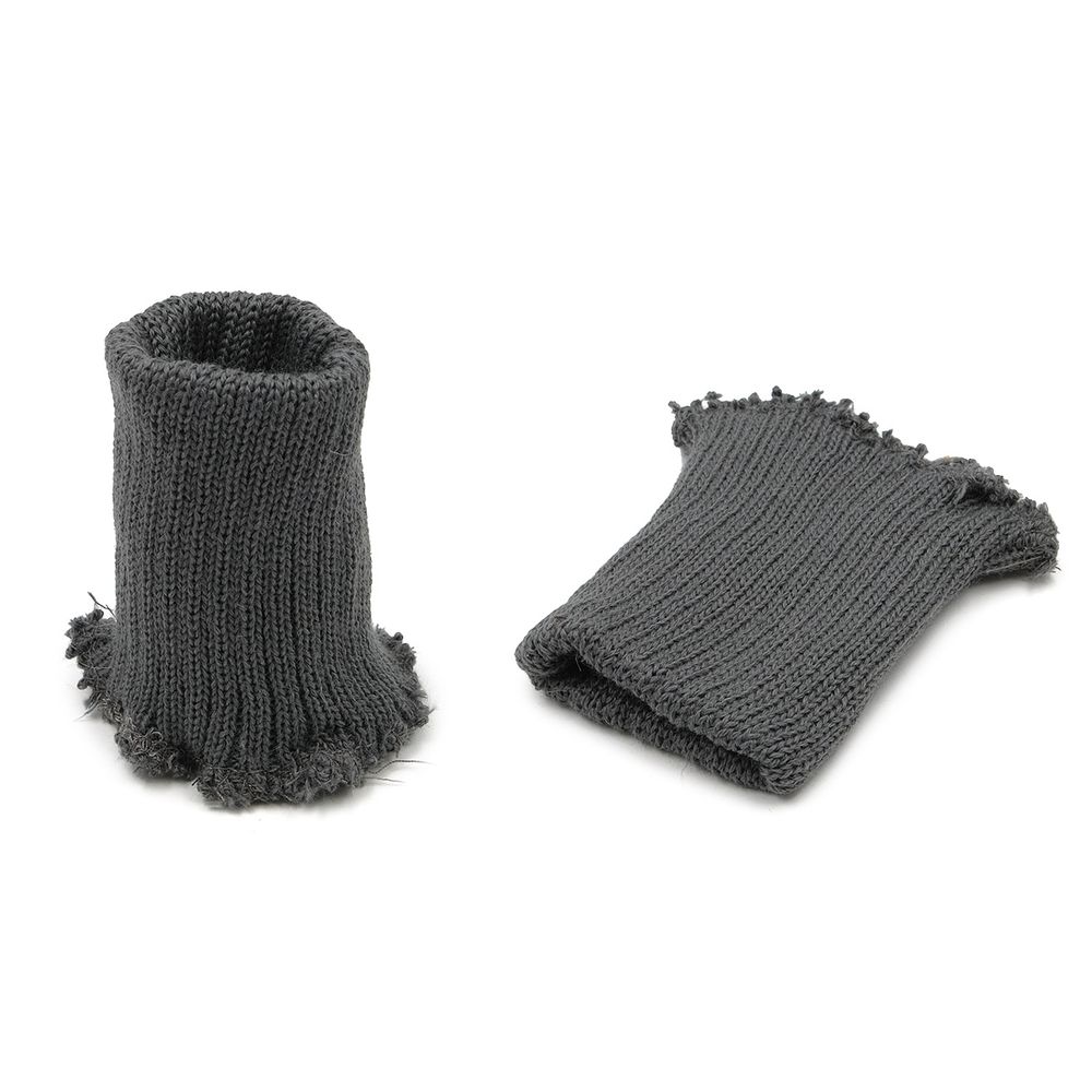 Манжеты трикотажные 7.0х9.5 см, 1 пара, плотные без шва, 431/5 черный жемчуг