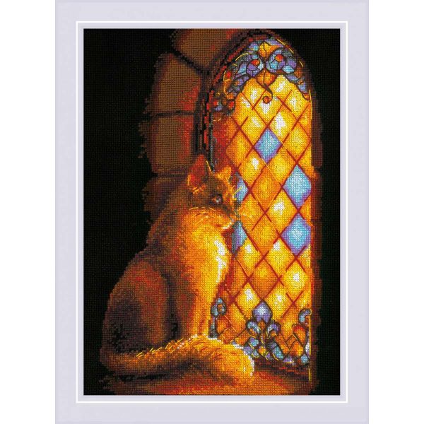 Набор для вышивания нитками Риолис, Хранительница замка 21х30см