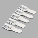 Крючок шубный Hobby&Pro 20 мм, 5 шт, 9003 белый