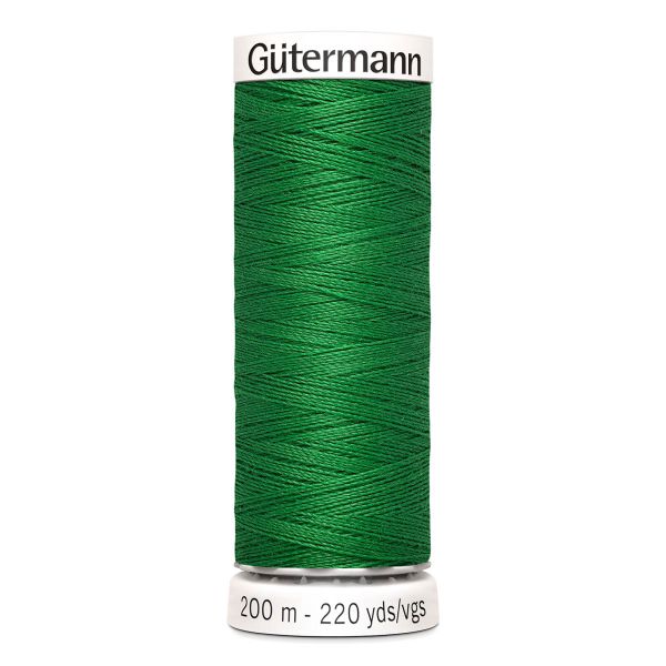 Нитки универсальные Gutermann Sew-all, 200м, 396 ярко-зеленый, 5 катушек