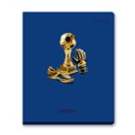 Тетрадь ученическая общая, тиснение золотой фольгой, A5 48 л. на скобе 65 г/м², белизна 100% 10 шт клетка, 01516 Радость победы, Светоч Т199