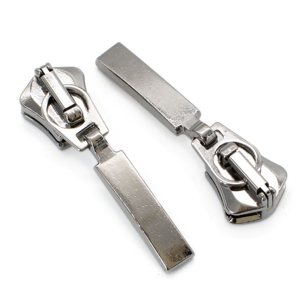 Слайдер (замок) для молнии трактор Arta Т6 (6 мм), черн. никель -F, уп.10 шт, S090324