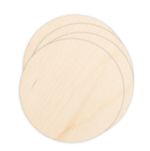 Заготовка из фанеры Подставка под горячее, ⌀9 смх0.3 см, 4 шт, Круглые, Mr.Carving БА-18