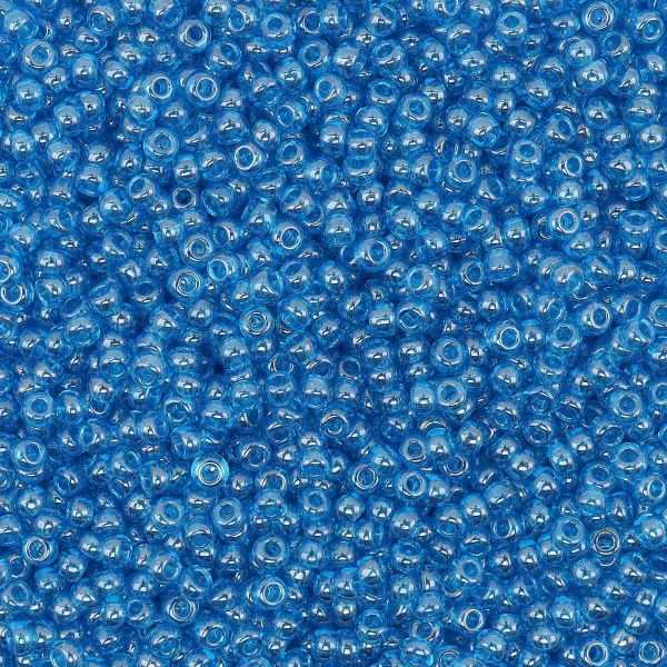 Бисер Preciosa прозрачный блестящий 10/0 (2.3 мм), круг.отв, 50 г, (66030)