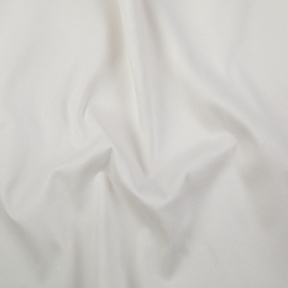 Замша искусственная отрез 35х50 см, 175±5 г/м², 11-0601 white (белый), Peppy Woven Suede