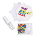 Набор для творчества Аквамозаика №03 Вертолет, 15х15х3.5 см, 1 шт, Hobbius AQB-01