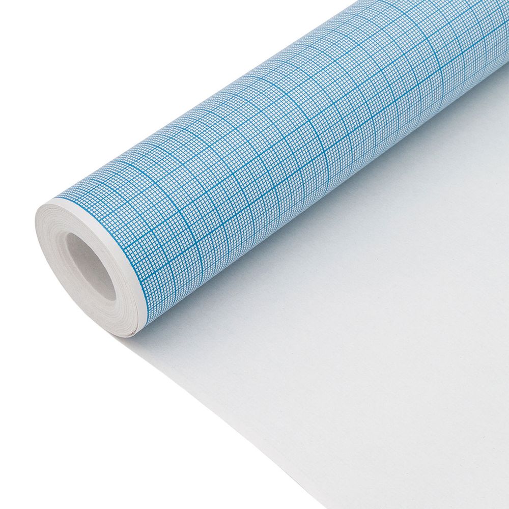 Бумага масштабно-координатная 60 г/м², 64 cм / 10 метров, цв. голубой