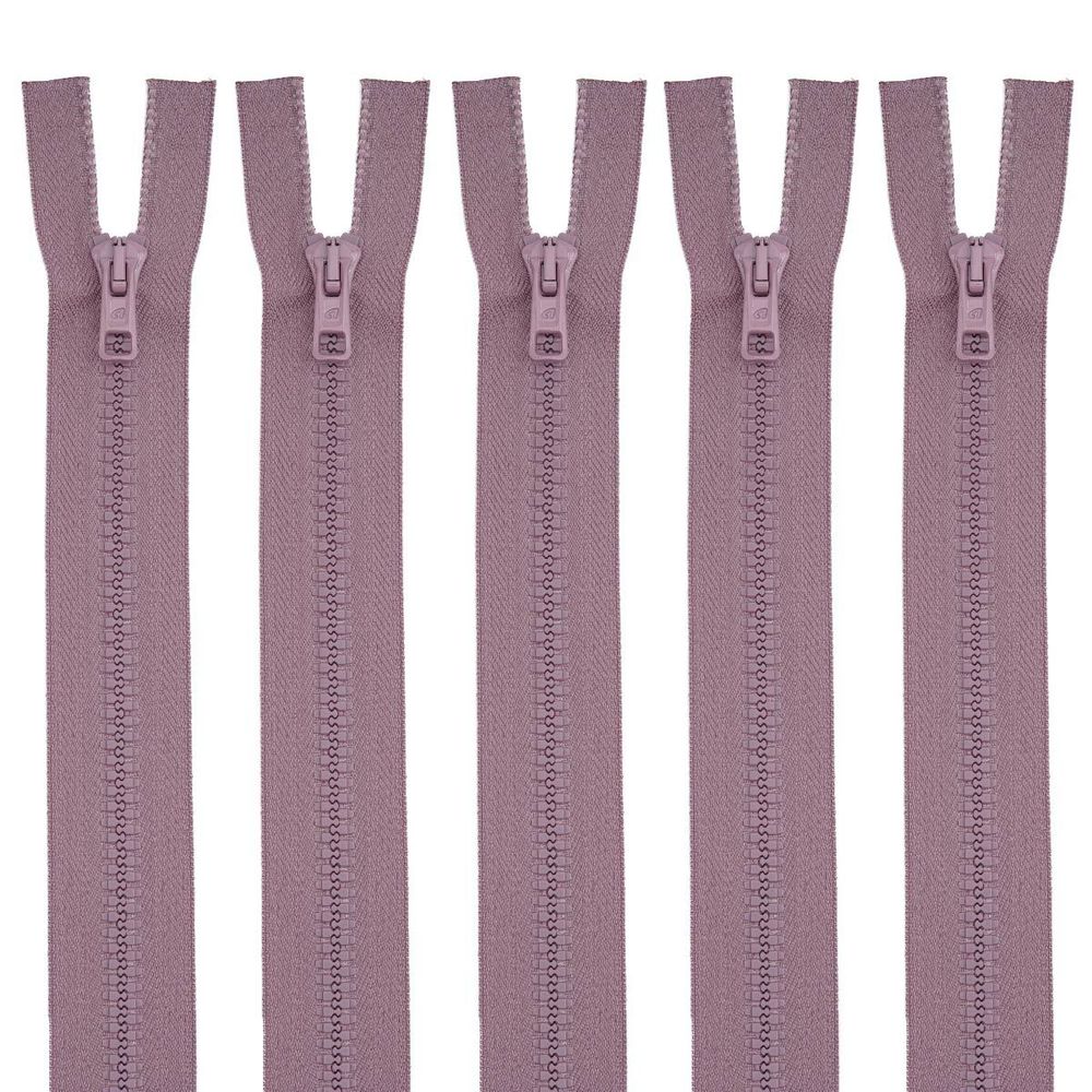 Молния трактор Arta Т6 (6 мм) 2 зам., разъем., 70 см, цв. 100 кремовый, уп.5 шт