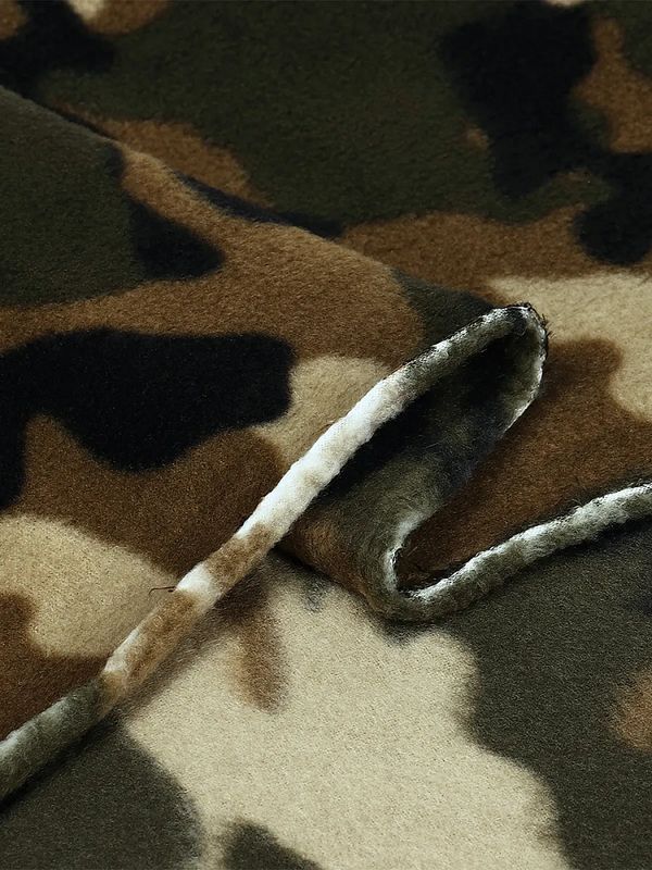 Флис 2-сторонний 240 г/м², 150 см / 10 метров, N-TBY-0240-К1, цв.К1 камуфляж