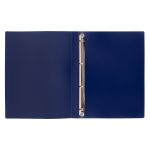 Папка на 4 О-кольцах A4 700 мкм 25 мм, 4 шт, d-17 мм, синий new EC211400102, Expert Complete