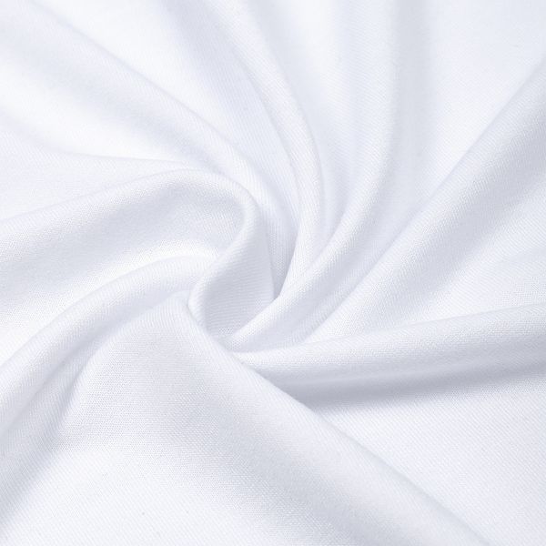 Футер 2-нитка петля поливискоза стрейч 220 г/м², 160 см / 3 метра, ФУТ2Х.TBY.ПЭ-ВИС.БЕЛ.3, цв.белый