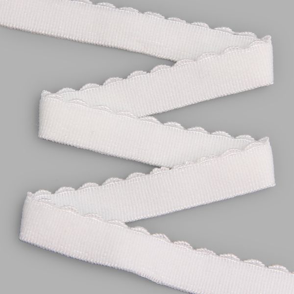 Резинка бельевая (отделочная) становая 12.0 мм / 50 метров, молочный, (МЛ175.012/1)