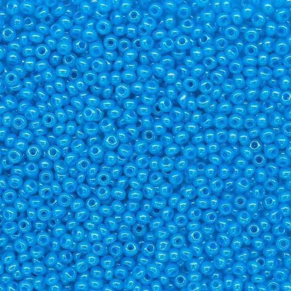 Бисер Preciosa эффект алебастра с цветным покрытием 10/0 (2.3 мм), 100 г (5х20 г), цв. 17365