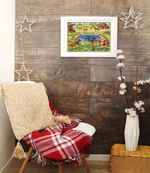 Набор для вышивания нитками Panna, Утро на ферме, 33,5х21,5 см