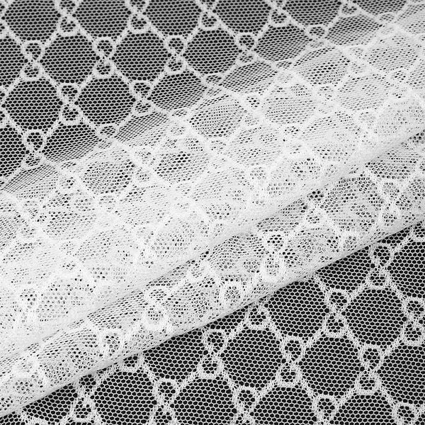 Сетка бельевая эластичная 70 г/м², шир.150 см / 220 метров, цв.белый /OLG119.01/