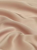 Шелк Армани 90 г/м², 150 см / 2 метра TBYArm-095 цв.95 пудра-бежевая (серебристый пион)