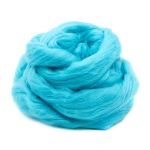 Шерсть для валяния Троицкая п/тонкая 1х100 г (до 29 мкр), 354 светлая лагуна
