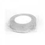 Лента металлизированная 25.0 мм / 22.85±1 метра, цв. серебро, Magic4Hobby