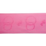 Лента атласная 1-сторонняя 60.0 мм / 20±1 метров, С2785 яр.розовый, Красная лента