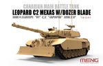Модель сборная: танк, Leopard C2 Mexas W/dozer Blade 1/35, Meng TS-041