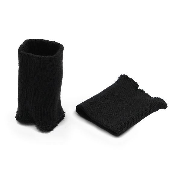 Манжеты трикотажные 7.0х9.0 см, 5 пар, тонкие 14кл. 1х1, 004 черный