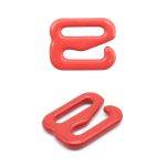 Крючки для бюстгальтера металл 8.0 мм, 20 шт, C820 красный, ГВ1009