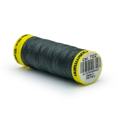 Нитки для трикотажа Gutermann Maraflex, 150м, 702 мышино-серый, 5 катушек
