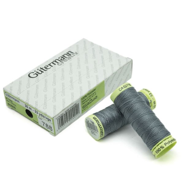 Нитки отделочные Gutermann Top Stitch, 30м, 788 серенити, 5 катушек