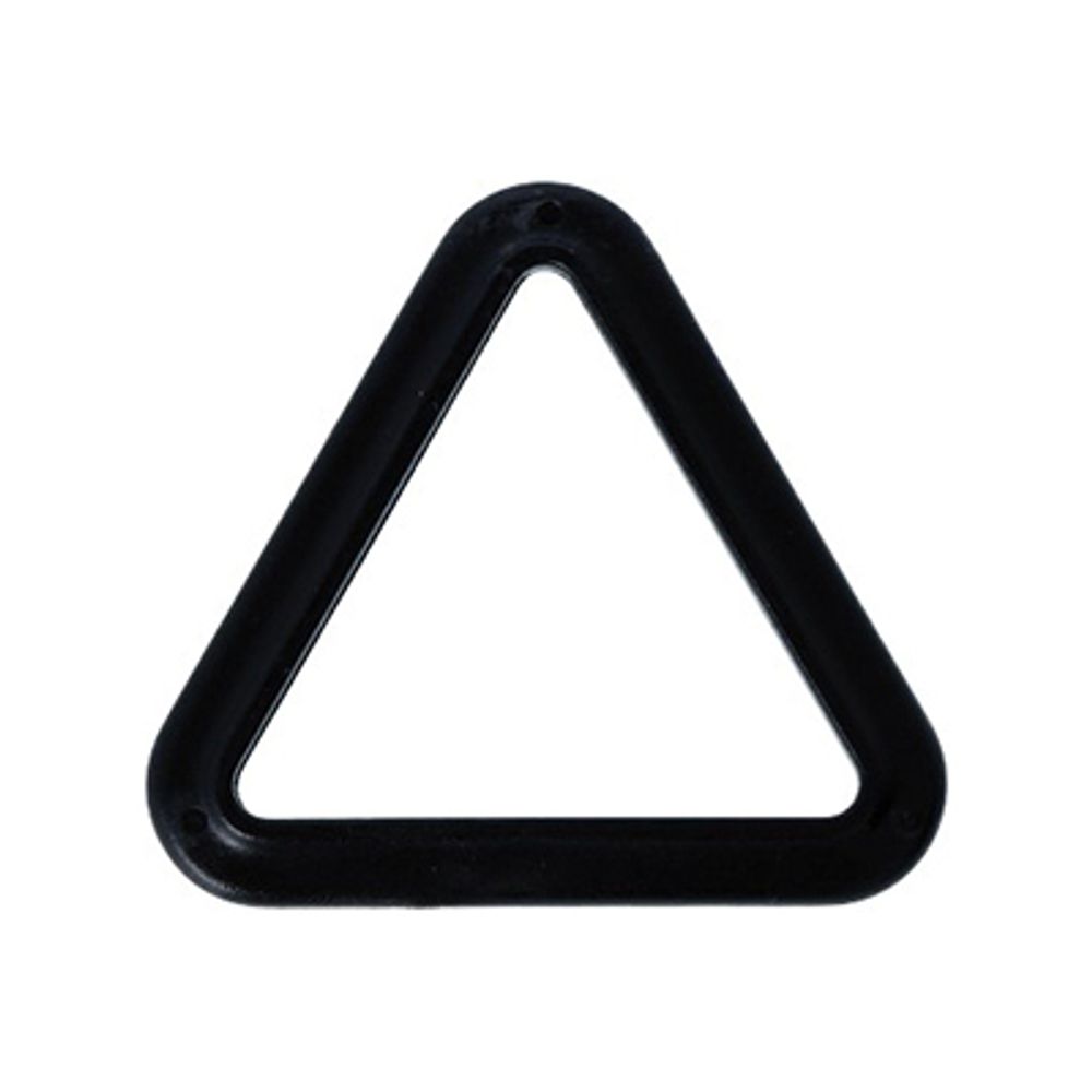 Рамка-треугольник пластик 32 мм, 100 шт, черный, Gamma TC31
